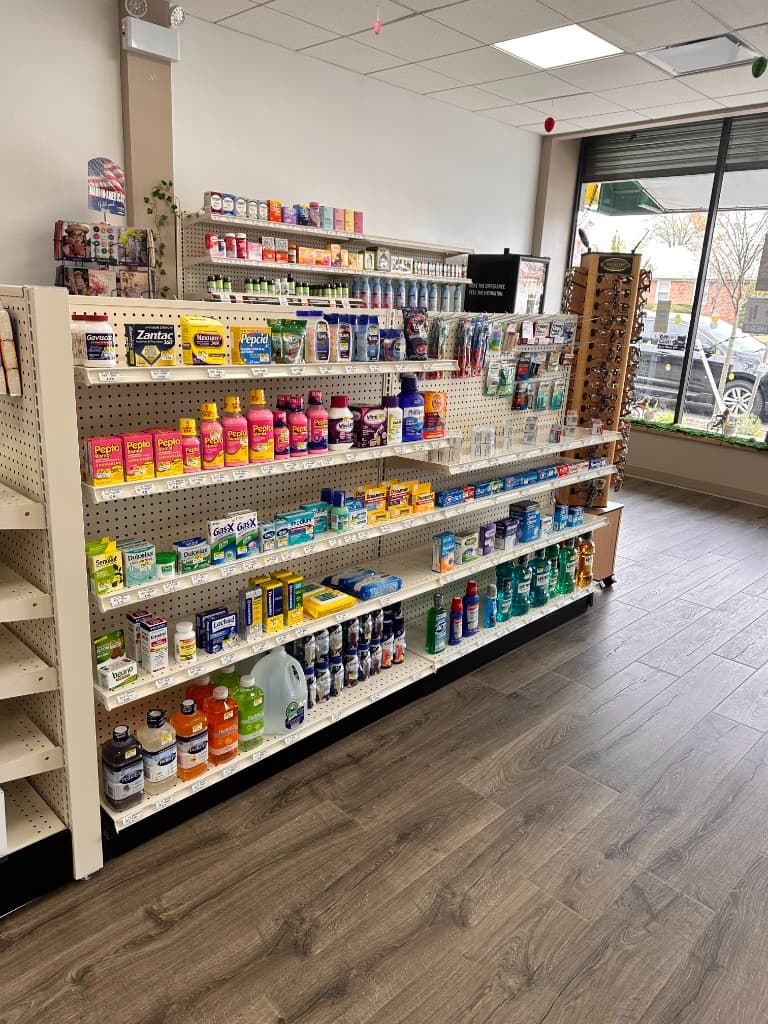 Over-the-counter health products and supplies